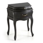 Mesita de estilo vintage color negro. El Tavolino