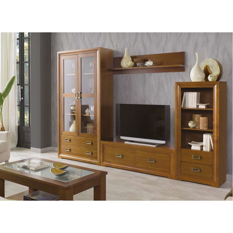 Apilable salón comedor en madera maciza de pino. Colección Verona. El Tavolino