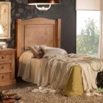Cabezal para cama de 90 modelo Veracruz. Estilo rústico