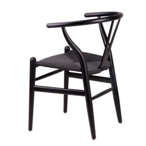 Silla negra enea - Imagen 3