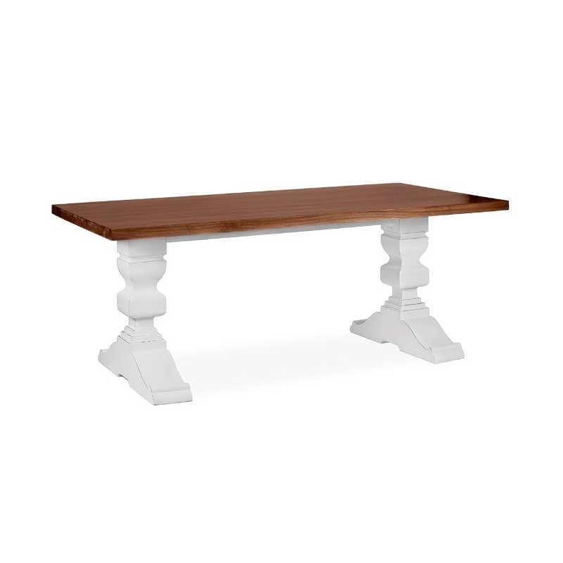 Mesa comedor Everest Mesa de comedor estilo colonial. Colección Everest. Madera maciza. El Tavolino