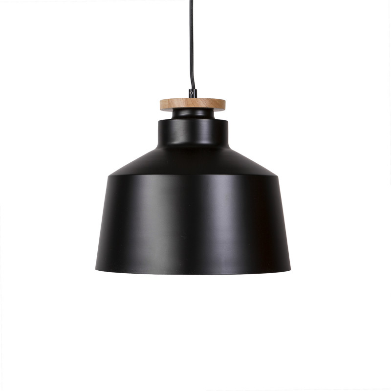 lámpara de techo modelo Artana en color negro. Estilo industrial. El Tavolino
