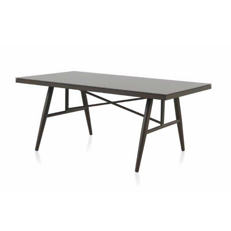 mesa comedor fija de 180x100. Modelo Delta. Muebles de exterior. El Tavolino