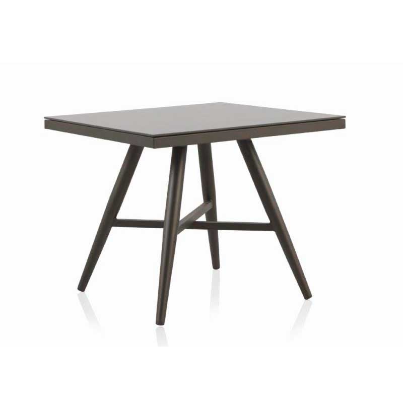 mesa de comedor cuadrada modelo delta. Mobiliario de exterior El Tavolino