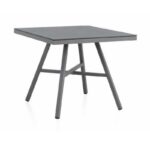 Mesa de comedor cuadrada de 90x90. Colección Cube. Mobiliario de exterior El Tavolino