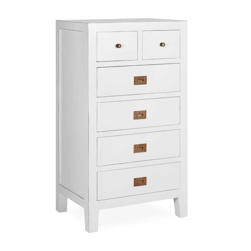 Sinfonier de estilo colonial en blanco. Colección Everest. El Tavolino