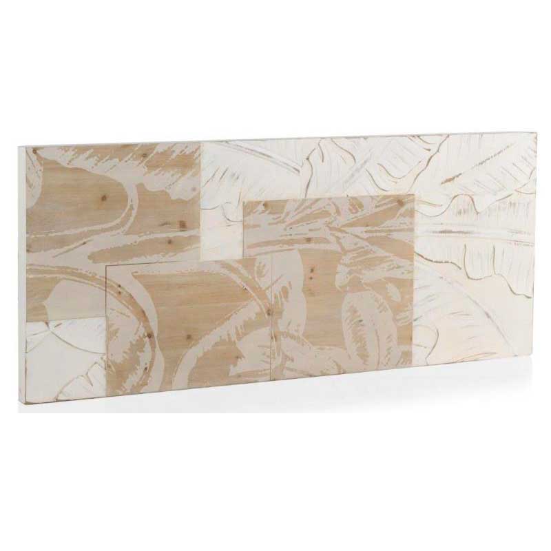 cabezal colgante 135 Cabezal de madera en blanco y madera. El Tavolino