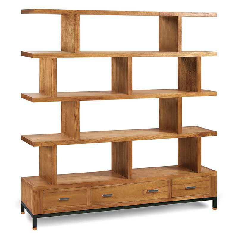 Librería separador sin trasera. Colección Madhu. Muebles El Tavolino
