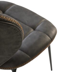 Silla industrial Dafne gris - Imagen 7