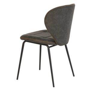 Silla industrial Dafne gris - Imagen 4