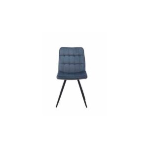 Silla terciopelo azul - Imagen 3