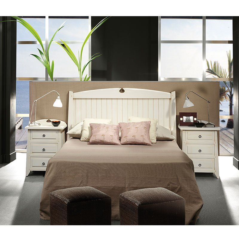 Dormitorio blanco Lagar. Muebles El Tavolino
