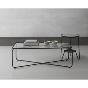 Mesa auxiliar redonda metal - Imagen 4