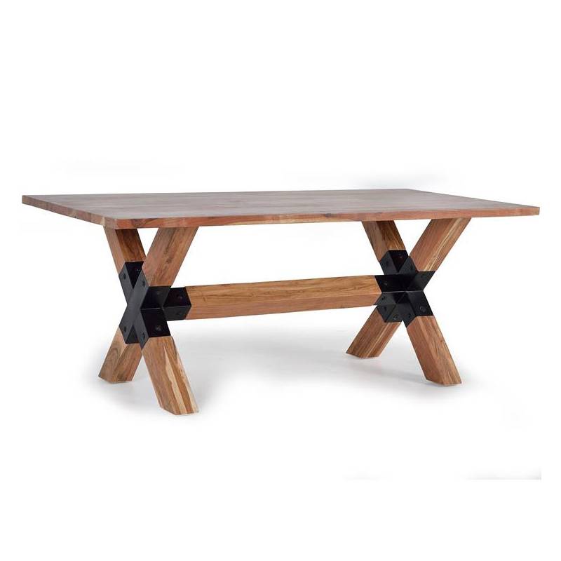 Mesa comedor madera acacia. El Tavolino-Alfafar