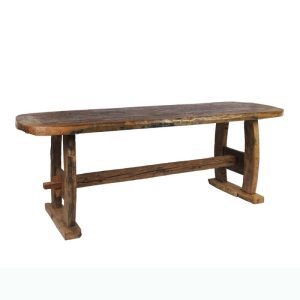 Mesa de estilo rústico, madera reciclada. El Tavolino