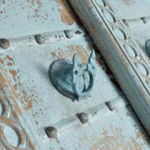 Aparador verde agua envejecido - Imagen 5