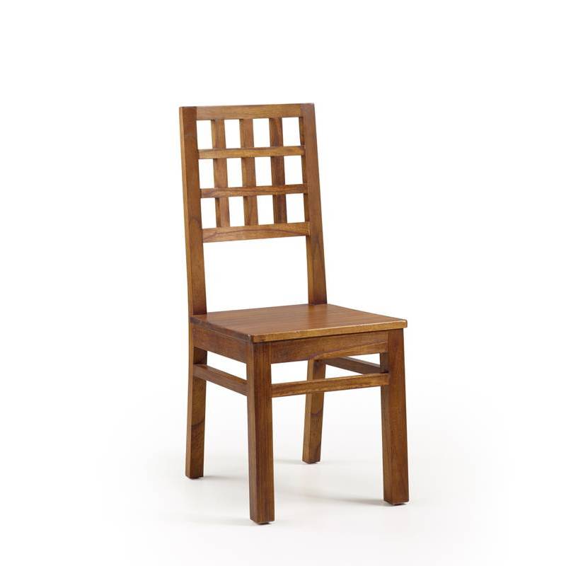 Silla de estilo colonial madera de mindi.Colección Star. El Tavolino