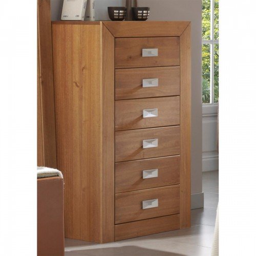 Sinfonier 6 cajones, madera de pino acabado mate. El Tavolino