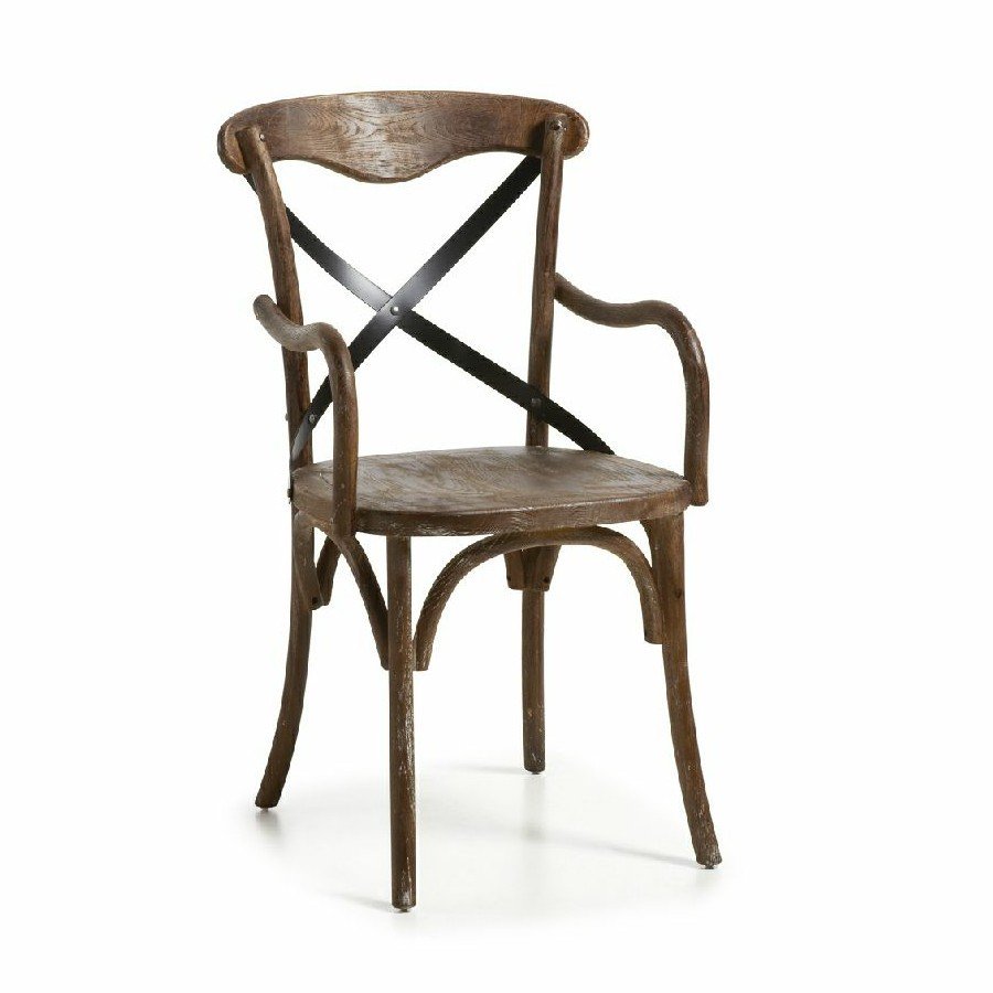 silla con brazos modelo Chicago. Estilo industrial El Tavolino