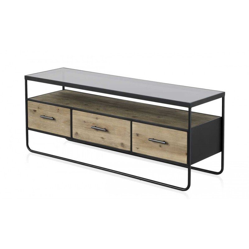 Mueble TV de estilo industrial. El Tavolino
