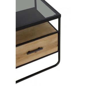Mueble TV abeto y hierro - Imagen 4