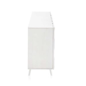 Aparador Blanco de puertas talladas - Imagen 4