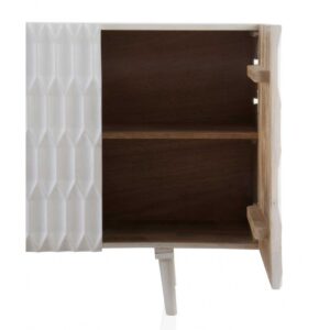 Aparador Blanco de puertas talladas - Imagen 8