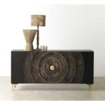 Aparador en madera de mango negro envejecido. El Tavolino