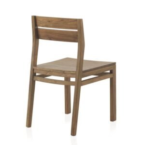 Silla madera acacia - Imagen 6