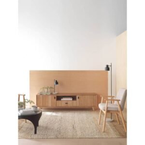 Mueble TV chapa de fresno - Imagen 5