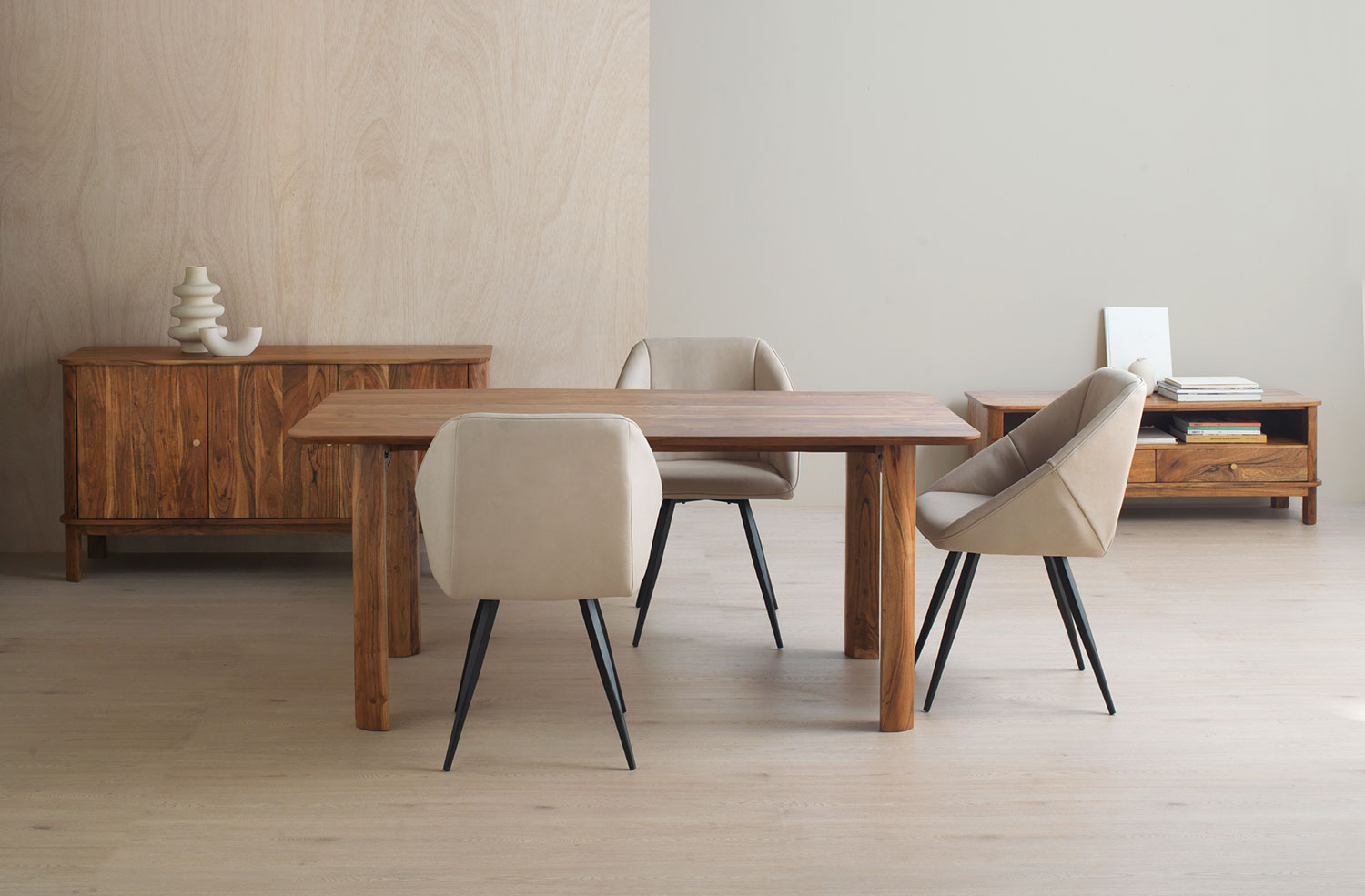 decoración salón mueble colonial