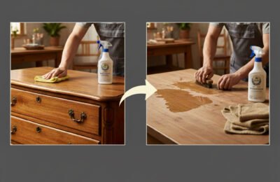 Errores comunes al limpiar muebles de madera y cómo evitarlos