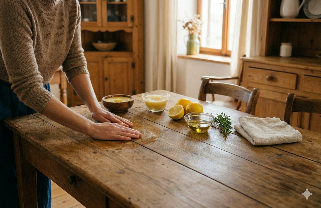 Productos naturales para nutrir la madera: aceites, ceras y cuándo usarlos