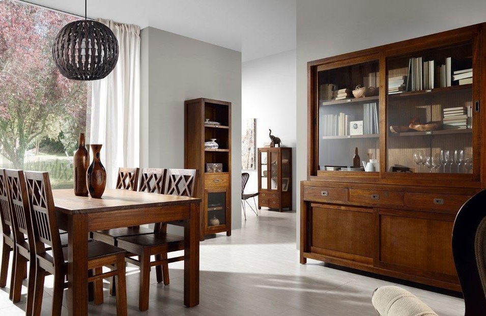 muebles rúticos para comedor
