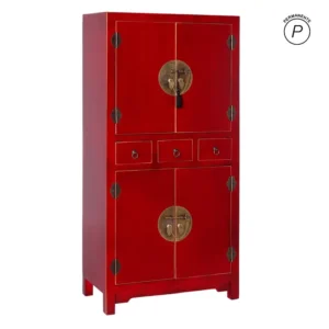 Mueble Auxiliar Oriente Rojo