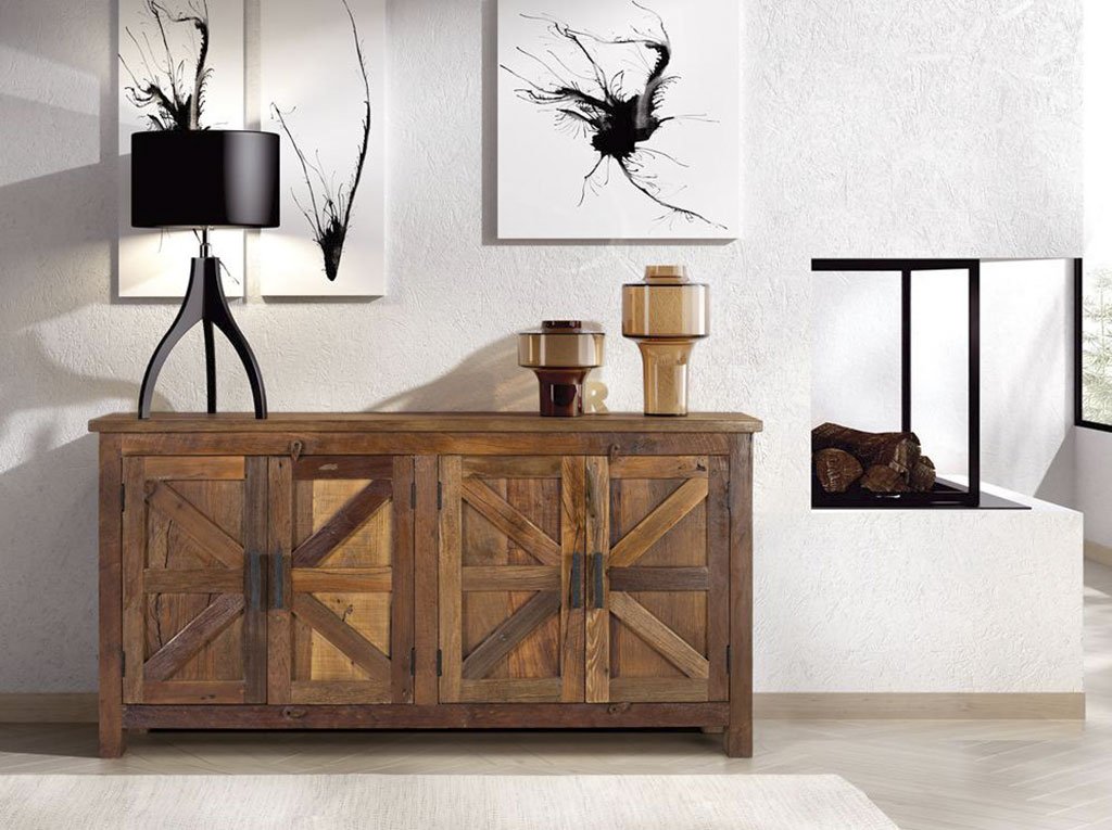Aparadores rústicos para comedor: funcionalidad y estilo