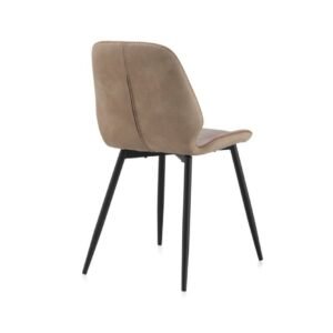 Silla Tapizada Beige - Imagen 4