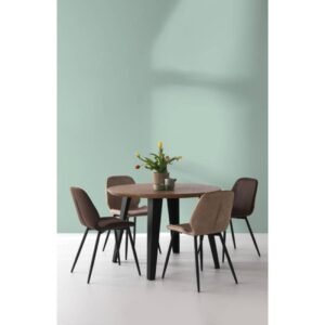 Silla Tapizada Beige - Imagen 6