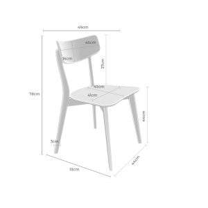 Silla Alaia Negro - Imagen 8