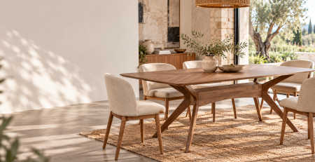 Cómo elegir una mesa de comedor según el espacio